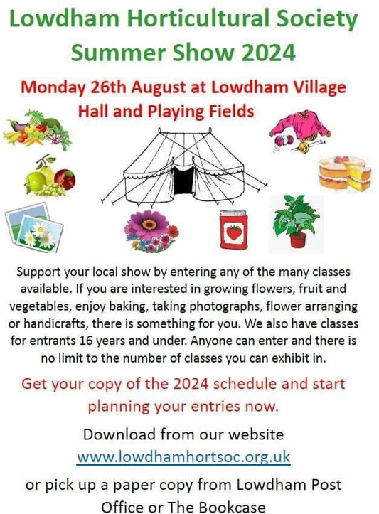 Lowdham Horticultural Society Summer Show
