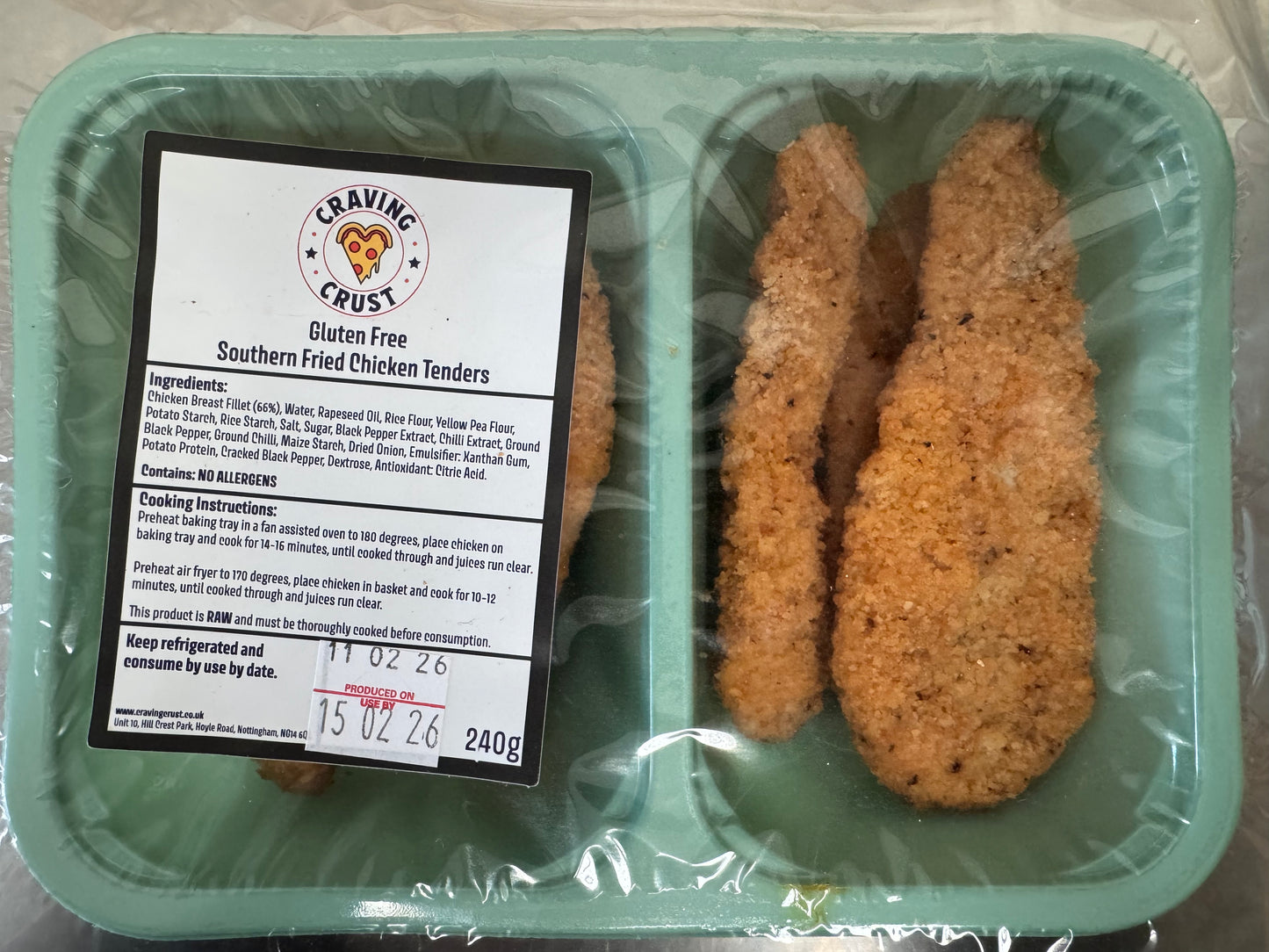 6 Southern Fried Chicken Tenders