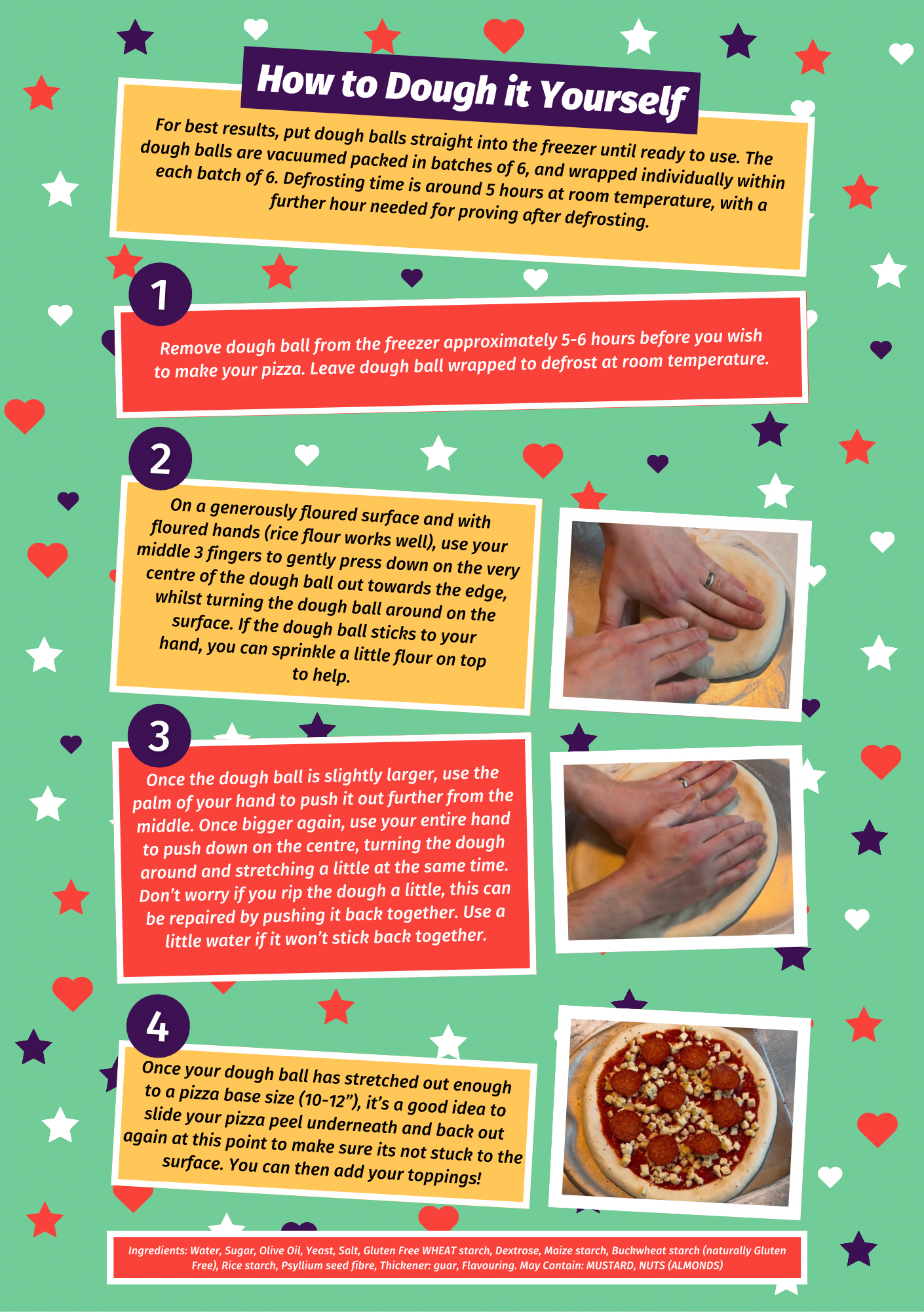 Gluten Free Dough Balls