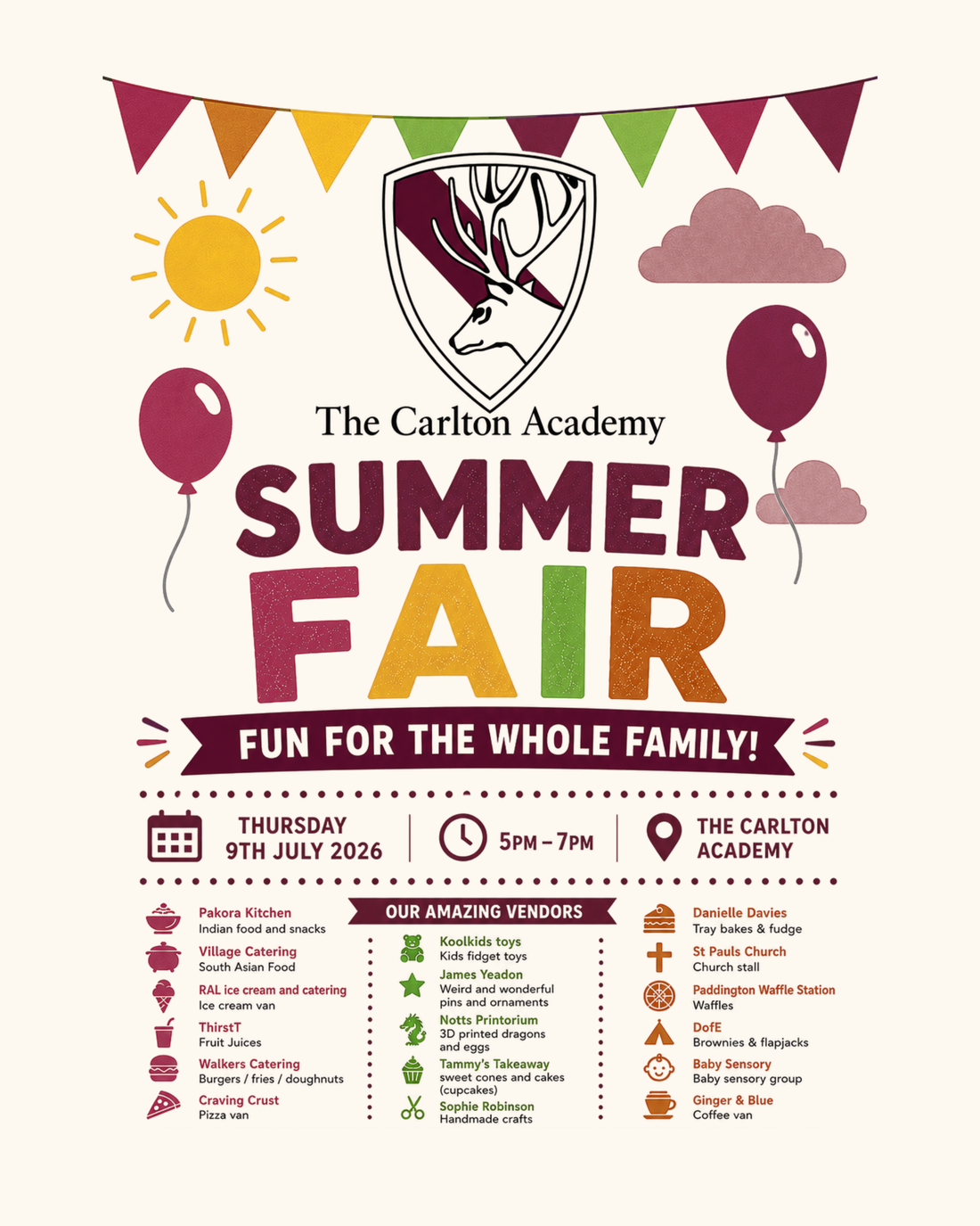 Carlton Academy Summer Fair