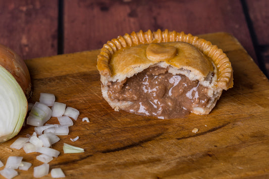 Beef & Onion Pie
