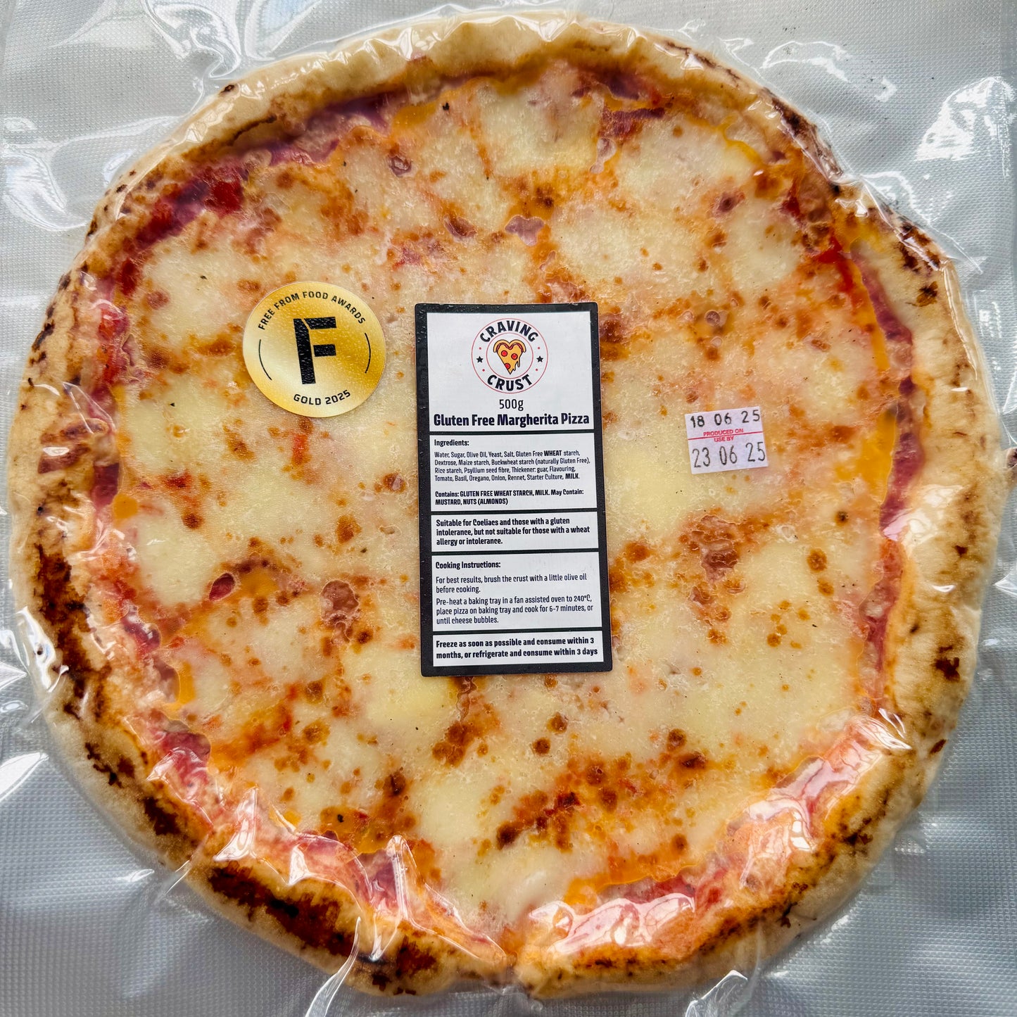 Gluten Free Margherita Pizza