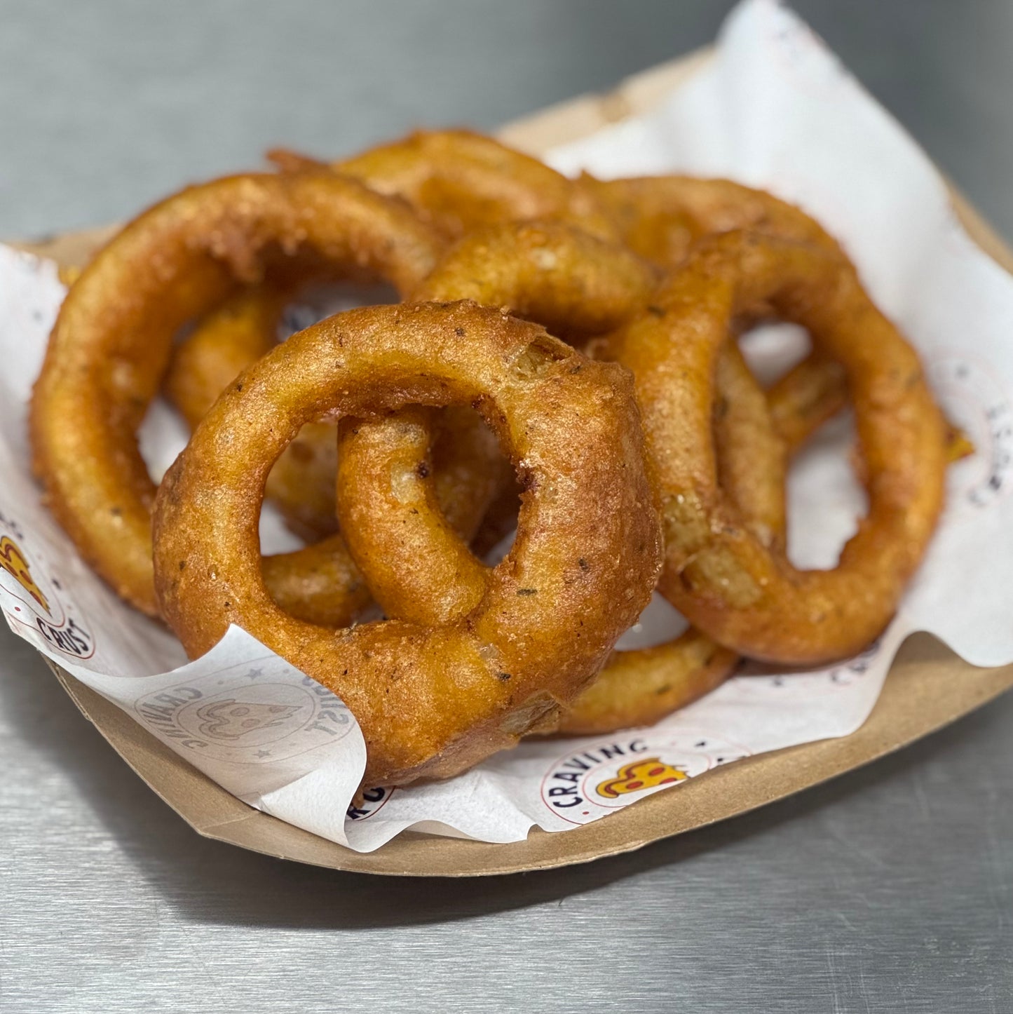 Giant Cajun Onion Rings