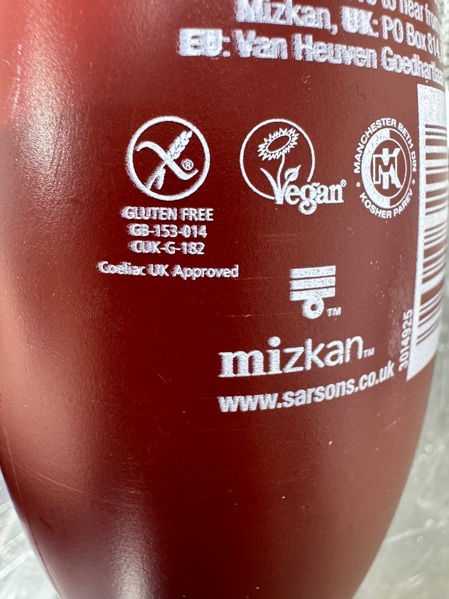 Sarson’s Gluten Free Malt Vinegar