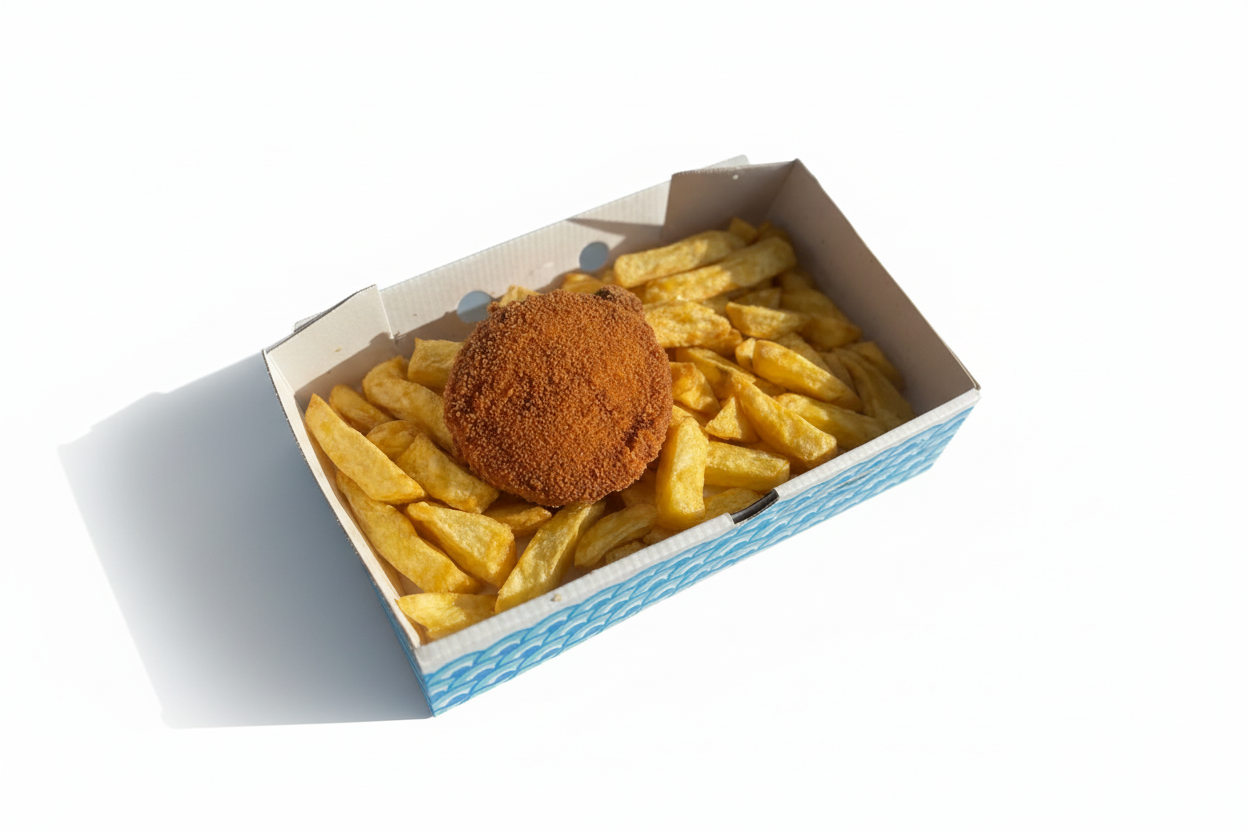 Fishcake & Chips