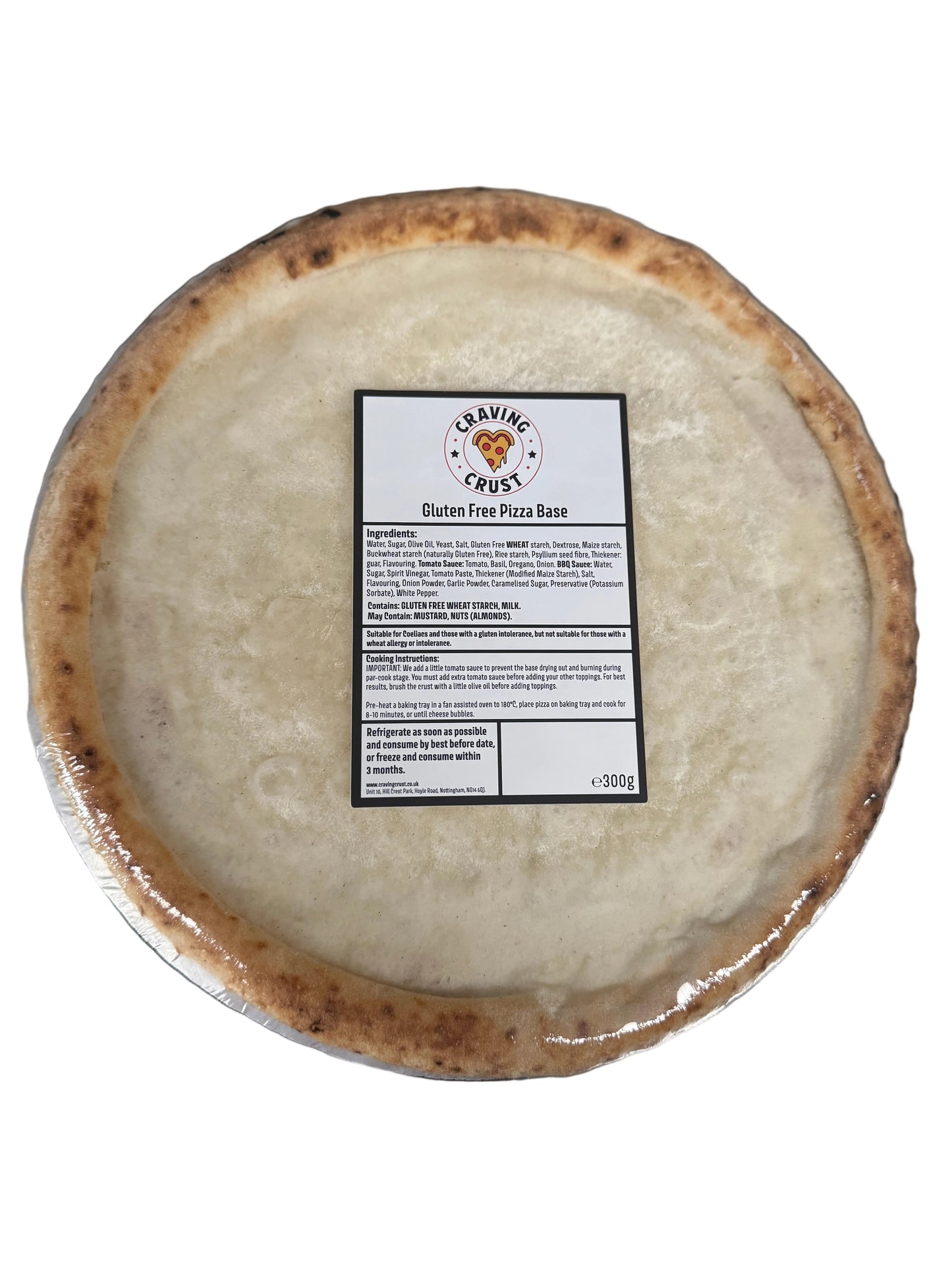 Gluten Free Pizza Base